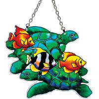 Turtles & Fish Large Suncatcher-GEJBD76