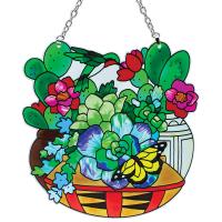 Southwest Succulents Premier Suncatcher-GEJBD79