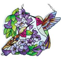 Hummingbird Duo Premier Suncatcher-GEJBD84