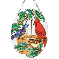 Birds of a Feather Medium Oval Suncatcher-GEJBD90