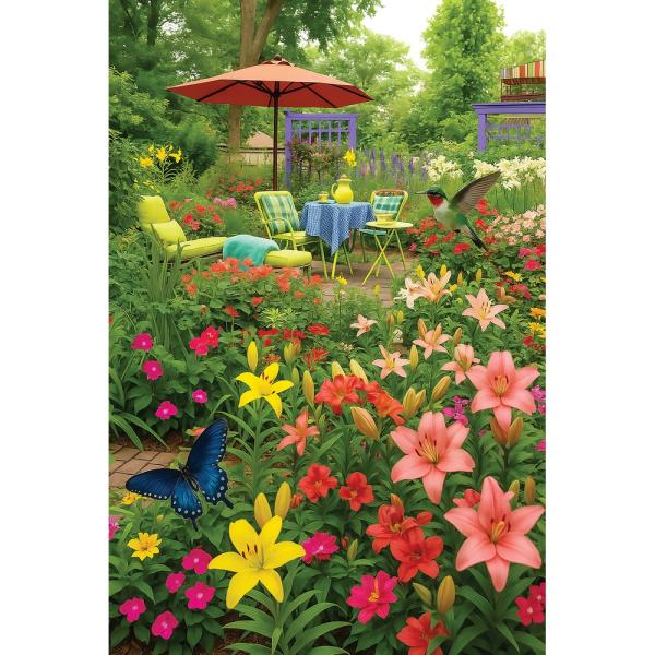 Backyard Oasis 1000 Pc Puzzle