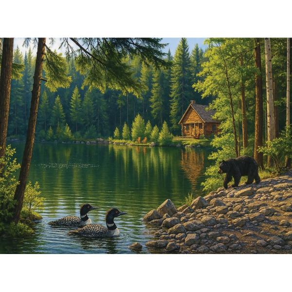 Summer Lake 1000 pc Puzzle