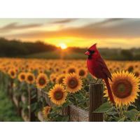 Cardinal Sunset 1000 pc Puzzle-GEP117