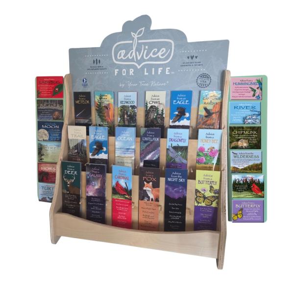 Bookmark & Magnet Display with Wings
