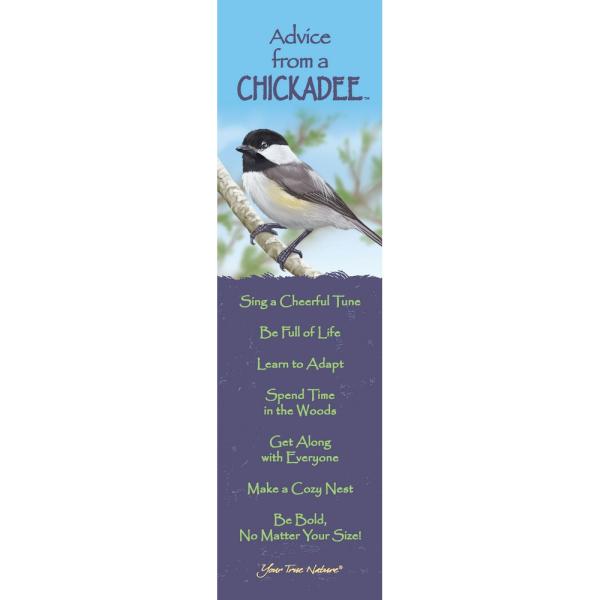 Advice from a Chickadee Bookmark 12 Pack