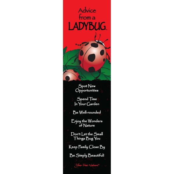 Advice from a Ladybug Bookmark 12 Pack