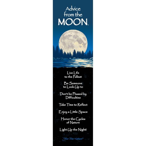 Moon Bookmark Advice 12 pack