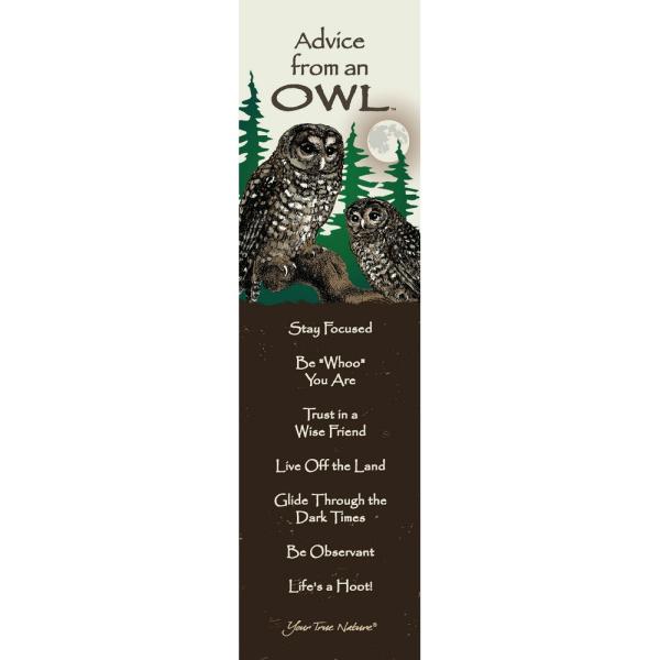 Advice from an Owl Bookmark 12 Pack