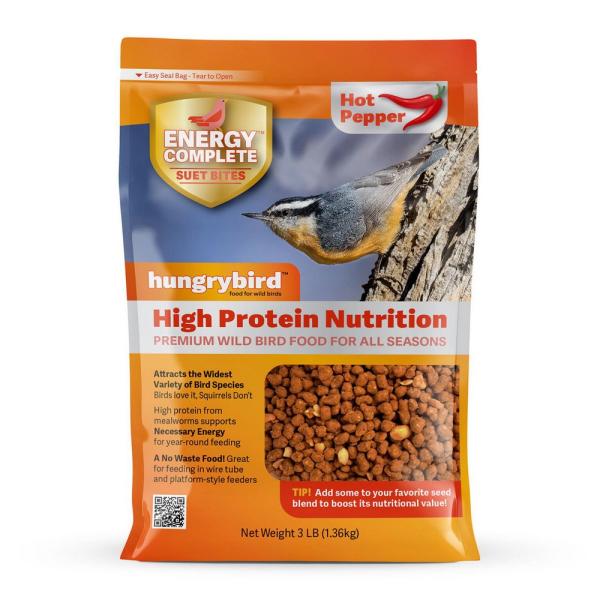 EnergyComplete™ Hot Pepper Suet Bites 3lb plus freight