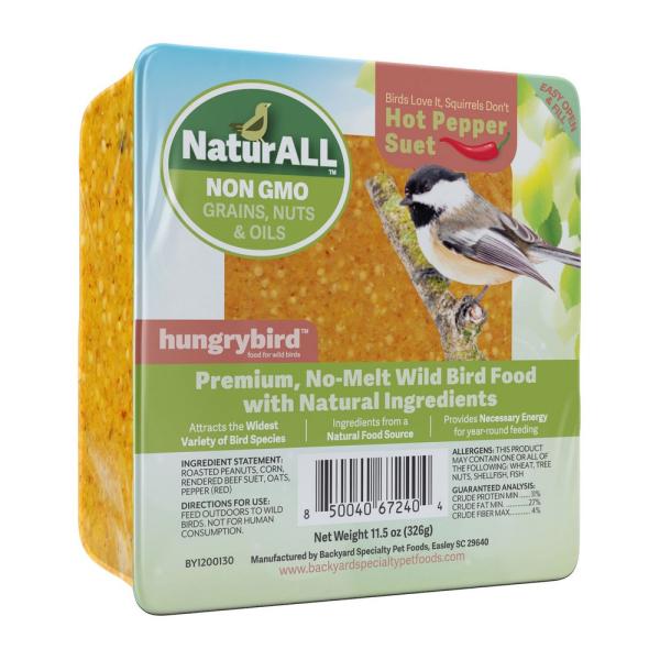 NaturAll Hot Pepper Suet Cake 11.5oz plus freight