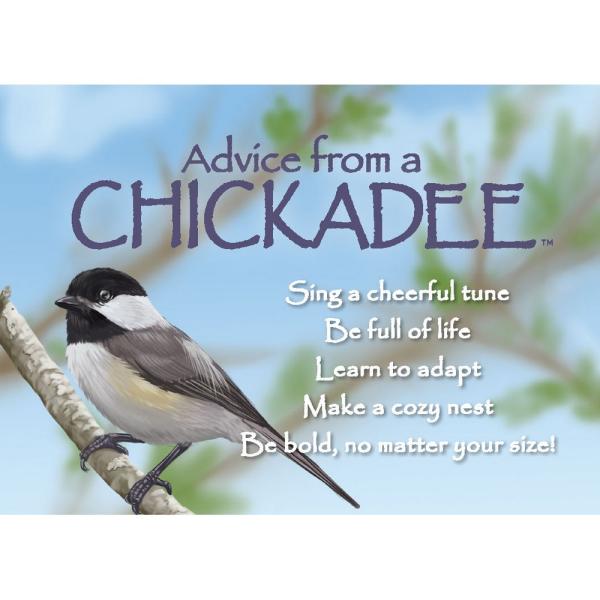 Advice for Life Chickadee Magnet 6 Pack