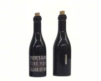 There's always time for a glass of wine Clever Saying Magnet-GRAPECSM9