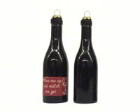 Wine me up and watch me go! Clever Saying Ornament-GRAPECSO3