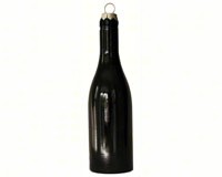 Viniature Name Drop Burgundy Bottle Ornament Gold Top-GRAPETM10G