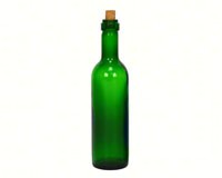 Green Wine Bottle Magnet-GRAPETM4M