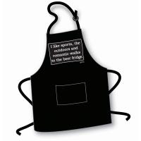Apron I like Sports, the Outdoors, and Romantic Walks to the Beer Fridge-GRIMMFRIDGEAP