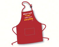 When I said I do I didn't mean everything Apron-GRIMMIDOAPRON