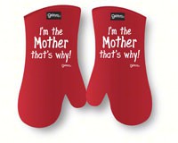 I'm the mother that's why Oven Mitt-GRIMMMOMMITT