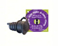 Haleys Corker 5 in 1 Wine Tool Original Corker Bulk Black Hang Tag 36 in display-HALEYOB36