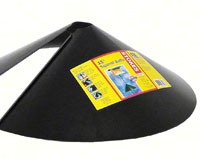 Black 15 inch Squirrel Baffle-HIATT38046