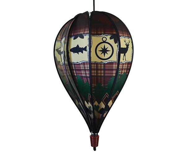 Rustic Lodge 10 Panel Hot Air Balloon