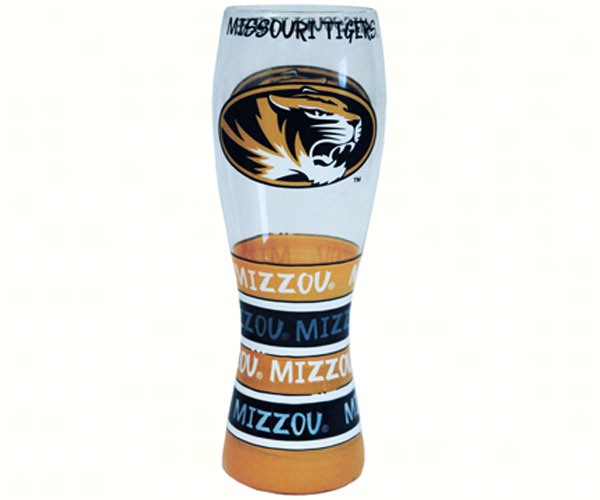 Pilsner Glass - Mizzou Tigers
