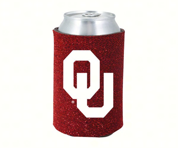 Glitter Can Coolie Oklahoma Sooners