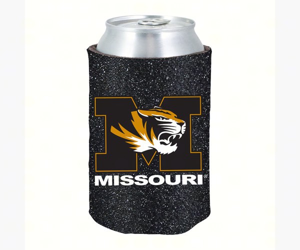 Glitter Can Coolie Missouri Tigers