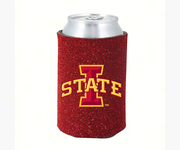 Glitter Can Coolie Iowa State Cyclones