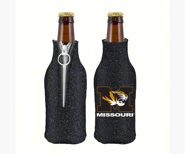 Glitter Bottle Coolie Missouri Tigers