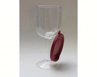 Wine - Single Glass with Lid-LIPLIDZWGS100