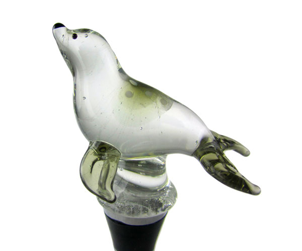 Glass Seal Wine Bottle Stopper