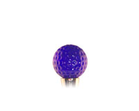 Glass Bottle Stopper Golf Ball Blue-14404