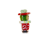 Stacked Gifts Glass Bottle Stopper-14702