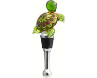 Glass Bottle Stopper Venetian Turtle-BS-391
