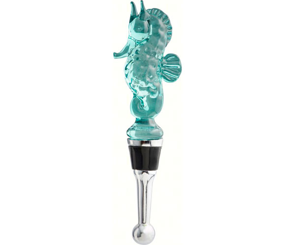 Bottle Stopper Biscayne Seahorse