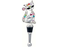 Bottle Stopper - Cat with Stones-BS-477