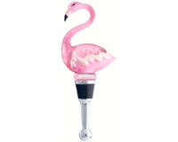 Bottle Stopper - Flamingo Resin - 5 inch-BS-497