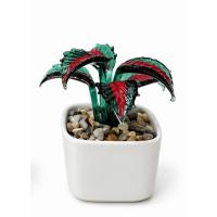 Milano Art Glass Coleus Plant-MA-048