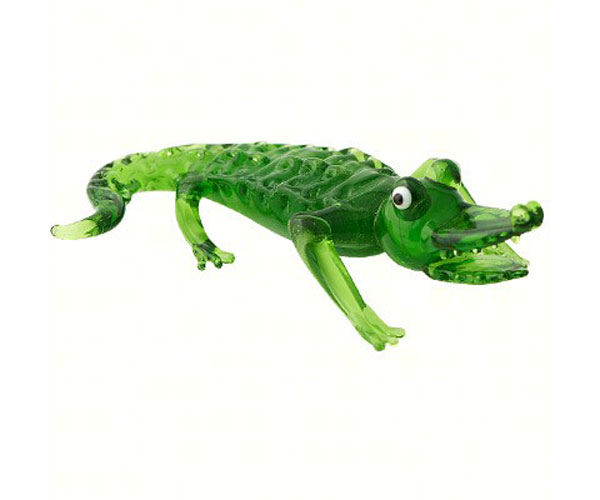 Milano Art Glass Alligator