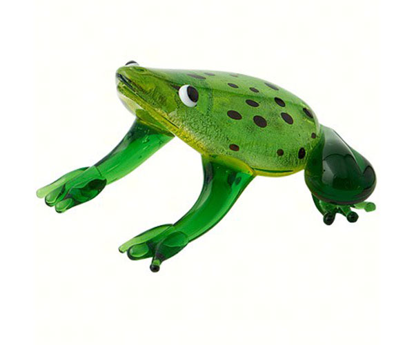 Milano Art Glass Frog