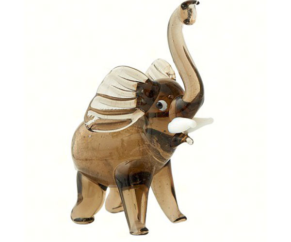 Milano Art Glass Animals-Elephant