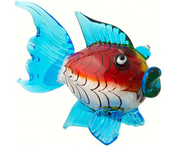 Milano Art Glass Blowfish
