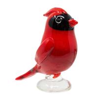 Milano Art Glass Animals - Cardinal-MA-112