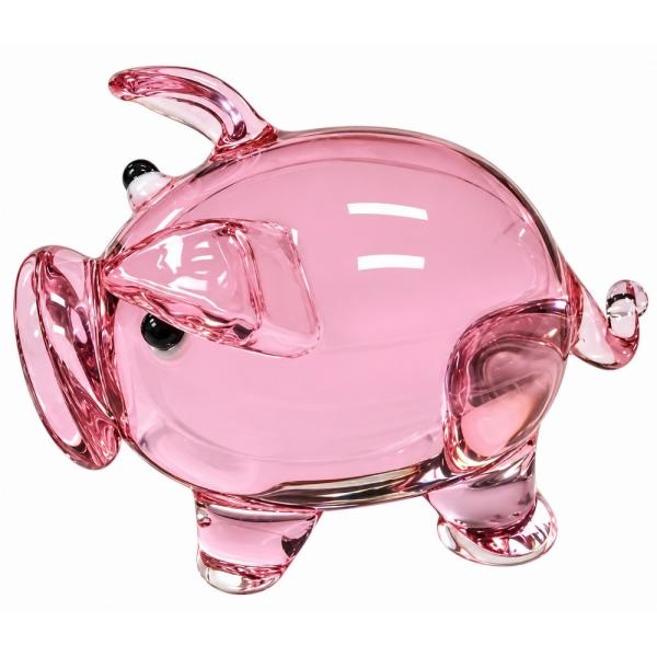 Milano Art Glass Pig