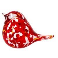 Milano Art Glass Red Bird-MA-163