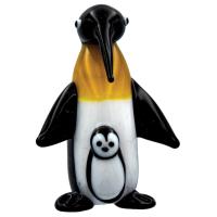 Milano Art Glass Penguin & Baby-MA-171