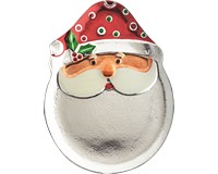 Platter Santa 11.75 in x 7.75 in-XM-1022