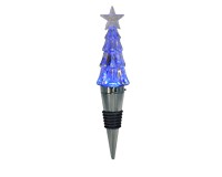 Glass Bottle Stopper Christmas Tree Light Up-XM-1154
