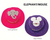 Elephant Mouse Reversible Kids Hat Small-LCHSSEM